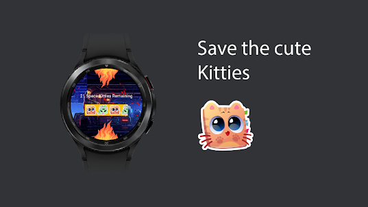 Space Kitties Wear OS Game