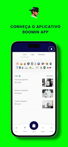 Android application Boomin App screenshort