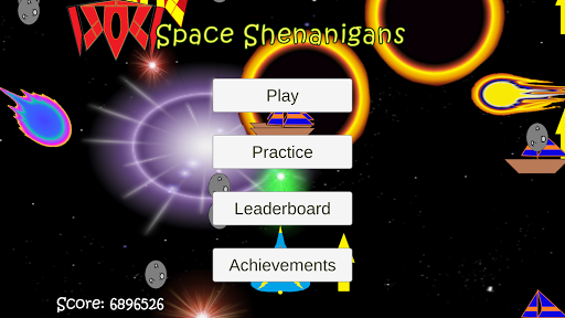 Android application Space Shenanigans screenshort