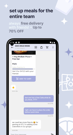 Quicloop: Group food ordering* Screen 2