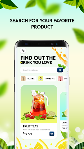 Android application Bubble Leaf screenshort