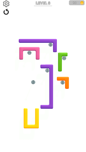 U Fall Puzzle Screen 2