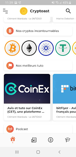Cryptoast Screen 3