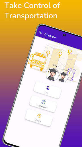 Android application SchoolBusNet Guardian screenshort