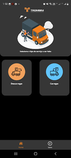 Trombini APP Rotas Screen 2