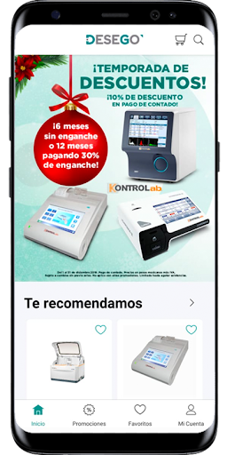 Android application DESEGO screenshort