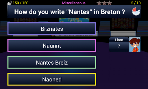AskMeUp Nantes Quiz Screen 3