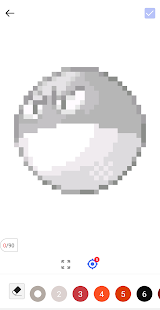 按數字顯示pokepix顏色-藝術像素著色(圖4)-速報App