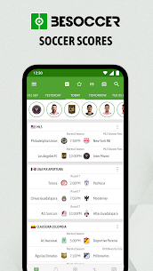 BeSoccer – النتيجة المباشرة لكرة القدم MOD APK (مفتوح بريميوم) 1