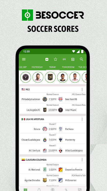 BeSoccer - Soccer Live Score - 5.5.0 - (Android)