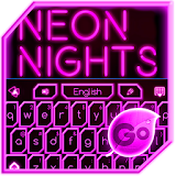 GO Keyboard Pink Neon Theme icon