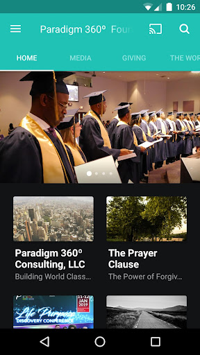 Android application Global Leadership 360º screenshort
