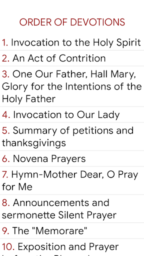 Novena for Mother of Perpetual Screen 2