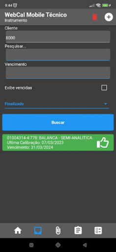 Android application Tecnomeca App screenshort