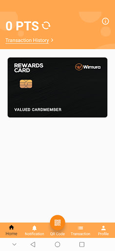 Wimura Membership App Screen 2