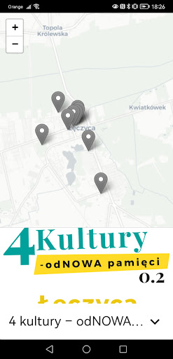 Android application odNOWA pamięci 0.2 - Łęczyca screenshort