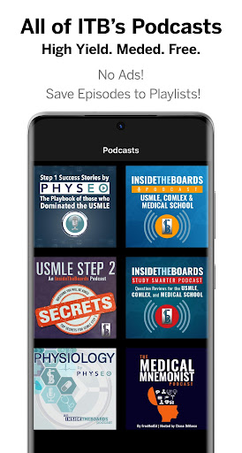 USMLE & Med School Audio Qbank Screen 3