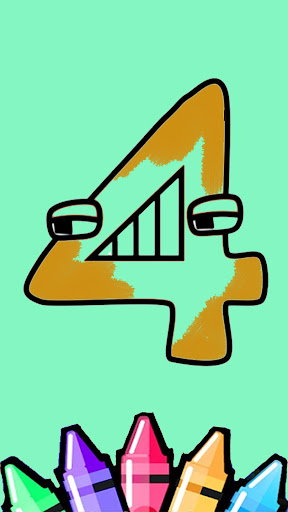 Numbers lore : Coloring book Screen 2