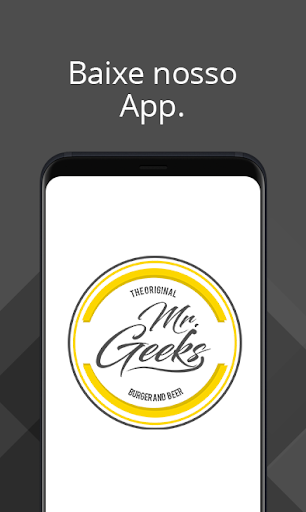 Android application Mr. Geeks screenshort