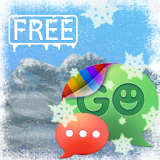 Winter Mountain for GO SMS Pro icon