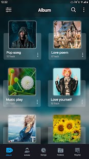 Music player स्क्रीनशॉट