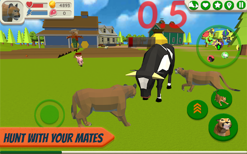 Cougar Simulator MOD APK: Big Cat Family (UNLIMITED GOLD) 6