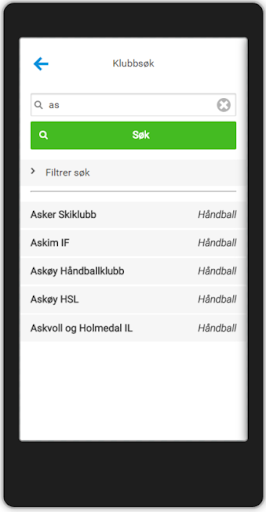Min Håndball Screen 2