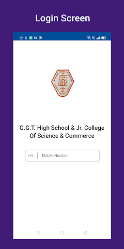 Android application GGT High School & Jr. College screenshort