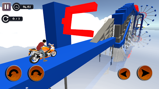 Modern Crazy Motor Bike Tricky Stunt Game  screenshots 3