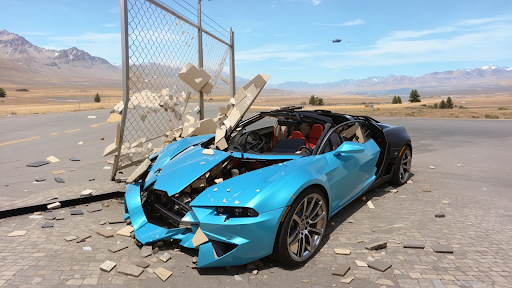 Android application Derby Car Crash Stunting Drive screenshort