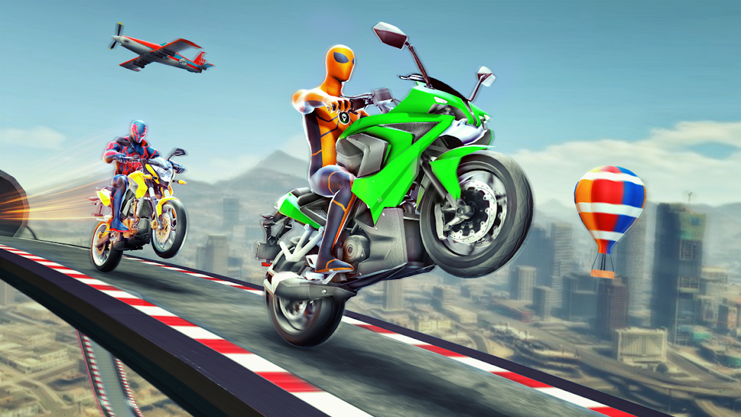 Super Hero Bike: Racing Game 4.8.2 APK + Mod (Unlimited money) for Android