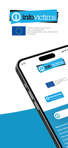 Android application infovictims DE screenshort