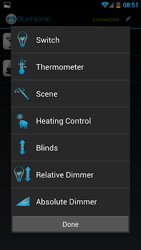 BlueHome Screen 3