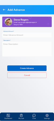 JesperApps HCM Screen 2