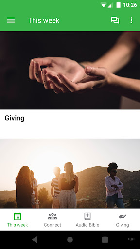 Android application The Garden Gathering Midland screenshort