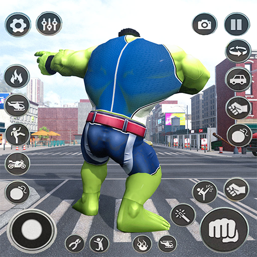 Black Monster Hero City Battle logo
