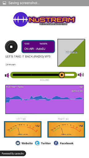 NuStream Radio Screen 2
