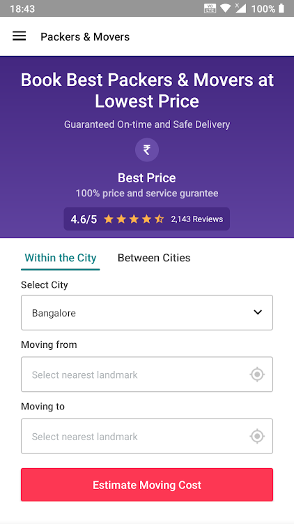 Packers & Movers by NoBroker - 1.0.30 - (Android)