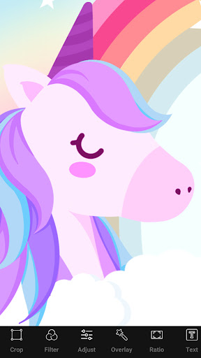 Unicorn Photo Sticker Editor