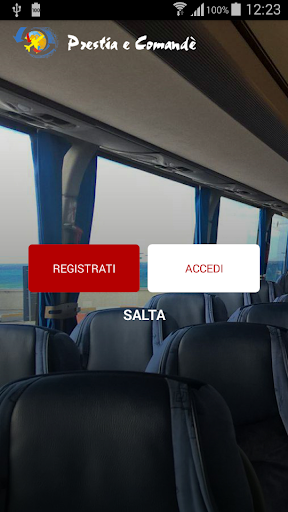 Android application Prestia e Comandè screenshort