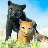 Black Panther Family Sim 3D icon