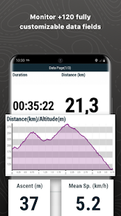 TwoNav: GPS Maps & Routes Walking Bike Screenshot