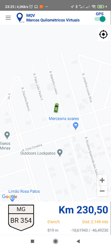 Android application MQV - Marcos Quilométricos Vir screenshort