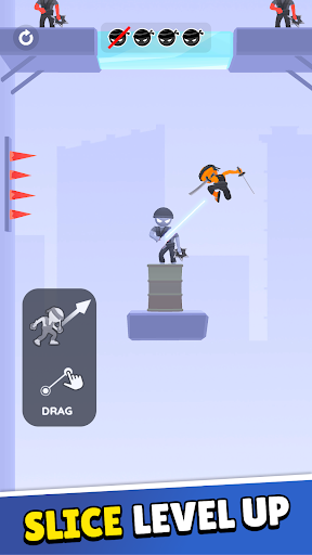 Android application Slicing Hero Sword Master Game screenshort