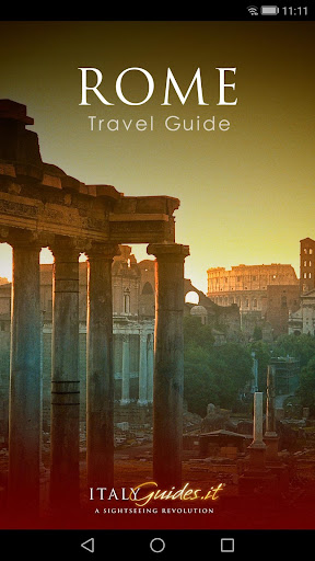 Android application Rome City Travel Guide screenshort
