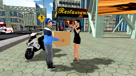 Captura 6 City Courier Delivery Rider android