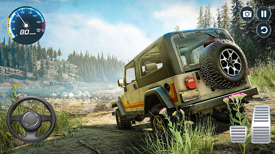4x4 Offroad Jeep Driving Game
