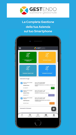 Android application Gestendo screenshort
