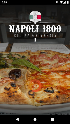 Android application Napoli 1800 Cucina & Pizzeria screenshort