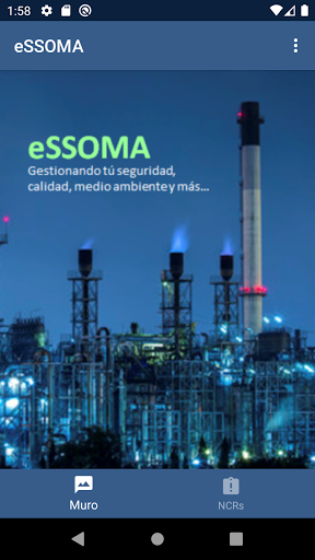 Android application eSSOMA screenshort